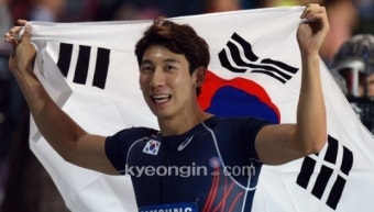 [아시안게임]여호수아, 육상 200m 동메달… 28년만에 단거리 메달