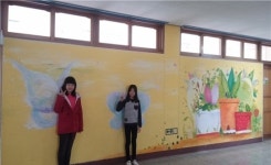 수원 오목초등학교, 학교폭력 예방 공감과 미래 벽화그리기