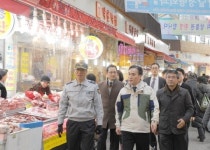 김종양 경기경찰청장 전통시장 점검