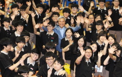 오산시장 “적극적 삶 살라” 세마고 특강