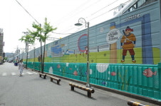 [부천]역곡 철로변 만화거리 ‘재탄생’