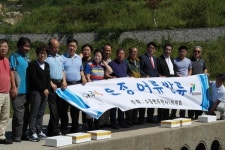 남양주 수동면, 우수 품종 다슬기 대량 방류