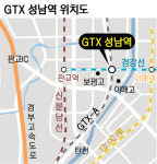 지역현안 ‘GTX성남역 환승센터’ 설립되나··성남시 4개 대안 확정