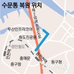 인천시, 수문통 물길 복원 재추진… 동구와 예산분담 관건
