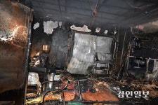 광주 역동 3층짜리 상가주택서 불… 2명 구조