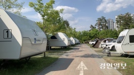[현장르포] 공공캠핑장 예약 전쟁 뚫은 가족들의 웃음