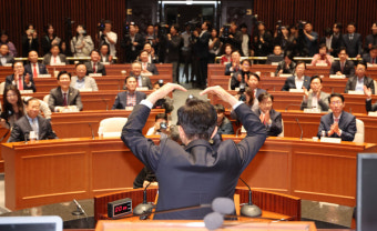김문수 대선 후보, 의원총회 첫 참석 “이기는 단일화는 내가 이끈다”