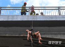 [화보] 안양서 열린 풍수해훈련