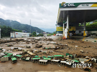 [화보] 포천 내촌면, 폭우가 할퀴고 지나간 자리