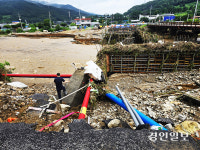 [화보] 포천 내촌면, 폭우가 할퀴고 지나간 자리