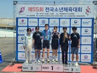 [제55회 소년체전-영광의 얼굴] 사이클 남녀 3관왕 경시현(계산여중)·이승민(계산중)