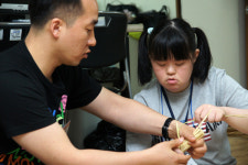 다같이 짚풀 공예 해봐요~