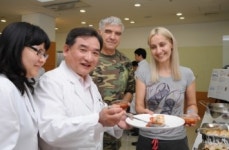 강북삼성병원, 러시아 환자 식단 시식회