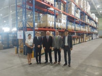 덴마크 투자청, 이지메디컴 오산물류센터 견학
