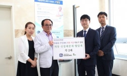 인천성모병원, 혈압계·자동 신장체중계 기증