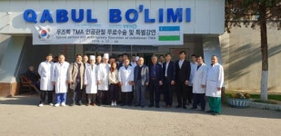 정병원, 우즈베키스탄에 선진 의료한류 전파