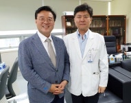 고도일 서울시병원회장, 동부시립병원 방문
