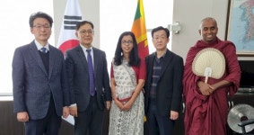  메디라인, 스리랑카에 수액세트 지원