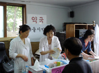 서울시약, 수해복구 현장에서 봉사약국 운영