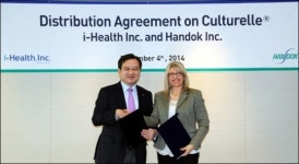 한독, 미국 I-Health사와 프로바이오틱 `컬처렐` 도입