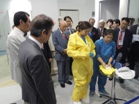 국내 최대 병원박람회 시작…음압시설 구성 중심