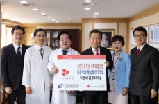길병원, 인천사회복지공동모금회에 쌀 840㎏ 전달