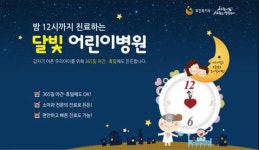 달빛어린이병원,1인 의원·모든 진료과 공모 확대