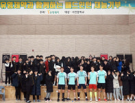 유영제약, 충북 서전중에서 2018년 마지막 릴레이 재능기부