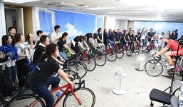 [현장] 내가 밟는 자전거 페달이 희망 된다‥BMS의 약속