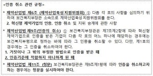 코오롱생명과학, 혁신형제약 취소‥57.1억 환수 검토