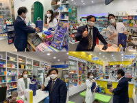 성남시약, 코로나19 상황서 신규 개설한 약국 찾아 격려