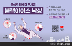 꽃샘추위 속 블랙아이스 빙판길 낙상 조심해야