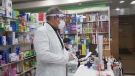 인천시약사회. 회원약국에 페이스 쉴드 무상 배포