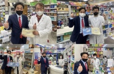 성남시약 한동원 회장, 공공심야약국 방문해 고충사항 청취