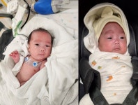 자연임신 다섯쌍둥이, 남아형제 건강하게 먼저 퇴원