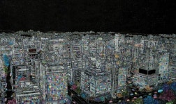 이미화 작가 “사람은 없고 빌딩만 화려하니…”