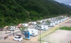 영천치산관광지 캠핑장 조성 완료