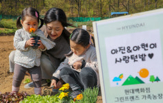 코로나19 피해 가족농장으로 나들이 가는 사람들