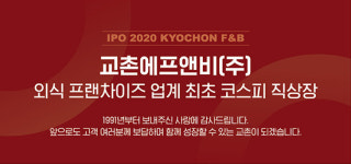 ‘교촌치킨’ 교촌에프앤비, 상장 첫날 성과는?