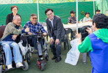 늘 당신 곁에’ 진교훈 강서구청장, 장애인과 소통의 시간 가져