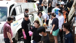 “기록적 폭우에도 신속한 회복”… 은평구, 광복절 연휴에도 구민과 함께 수해 복구 총력