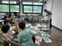 경기문화재단 2025 AI 디지털팔레트 예술공유학교 전시 AI 디지털팔레트: 움직이는 상상 개최