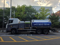 성북구, 재난사태 선포한 강릉시에 급수차 5대 긴급 지원