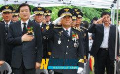 전남지방경찰청,태안사 전사경찰관 위령제
