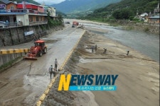 하동군 화개면 태풍 무이파 응급복구 구슬땀