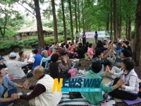 창원시 마산보건소 행복나누기 숲 체험 호응