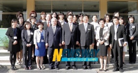 고영진 교육감, 진주 남강초교 방문