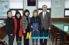 거창 중앙로타리 및 아림로타리 클럽 경남도립거창대학 장학금전달