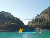 욕지 연화도 출렁다리, 관광기반시설 준공