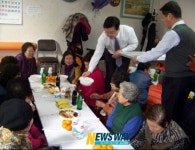 광주시 기획조정실, 경로당에서 봉사활동